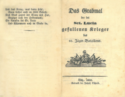 Was soll das Kreuz am Friedhof dort S1-4 - LINZ 1850, Sammlung SG