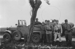 Funkwagen bei SCHWARZENAU im Waldviertel - Copyright Sammlung Clemens ELLMAUTHALER, MA